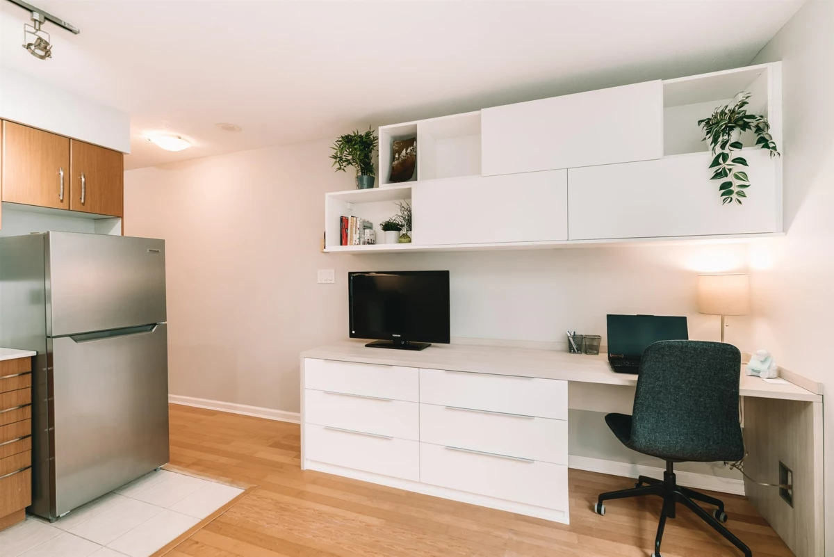 Primary Bedroom Photo of 302 9288 University Crescent, Burnaby, BC