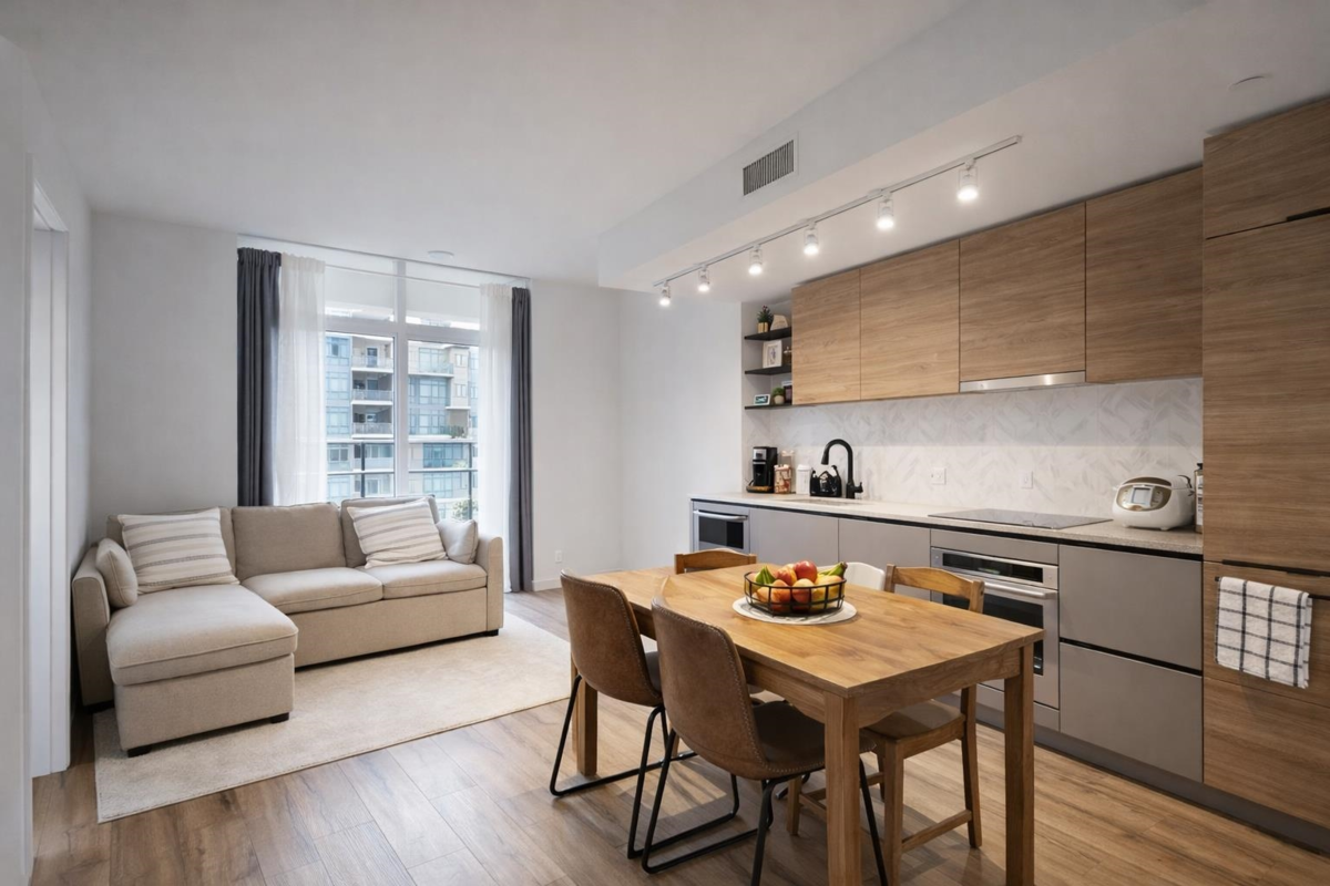 Exterior Rear Photo of 306 10448 University Drive, Surrey, BC