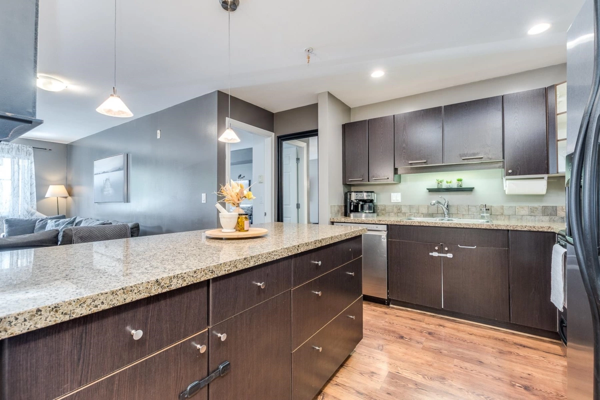 Kitchen Island Photo of 114 5438 198 Street, Langley, BC