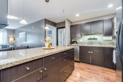 Kitchen Island Photo of 114 5438 198 Street, Langley, BC