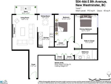 504 466 E Eighth Avenue, New Westminster, BC