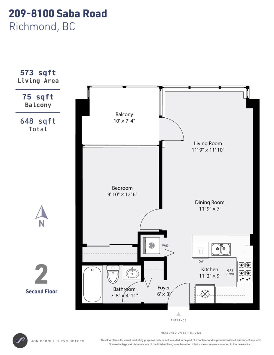 Laundry Room Photo of 209 8100 Saba Road, Richmond, BC
