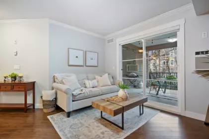 Basement Recreation Room Photo of 206 17769 57 Avenue, Surrey, BC