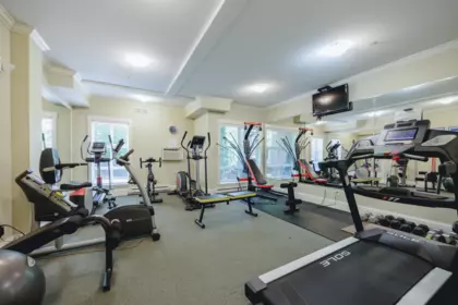 Fitness Center Photo Near 206 17769 57 Avenue, Surrey, BC