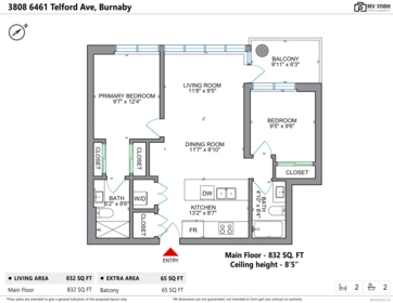 Garage Interior Photo of 3808 6461 Telford Avenue, Burnaby, BC