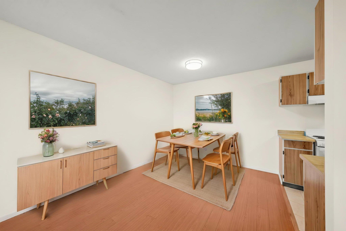 Dining Area Photo of 312 8391 Bennett Road, Richmond, BC