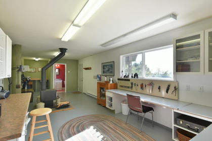 Garage Interior Photo of 4862 Hotel Lake Road, Garden Bay, BC