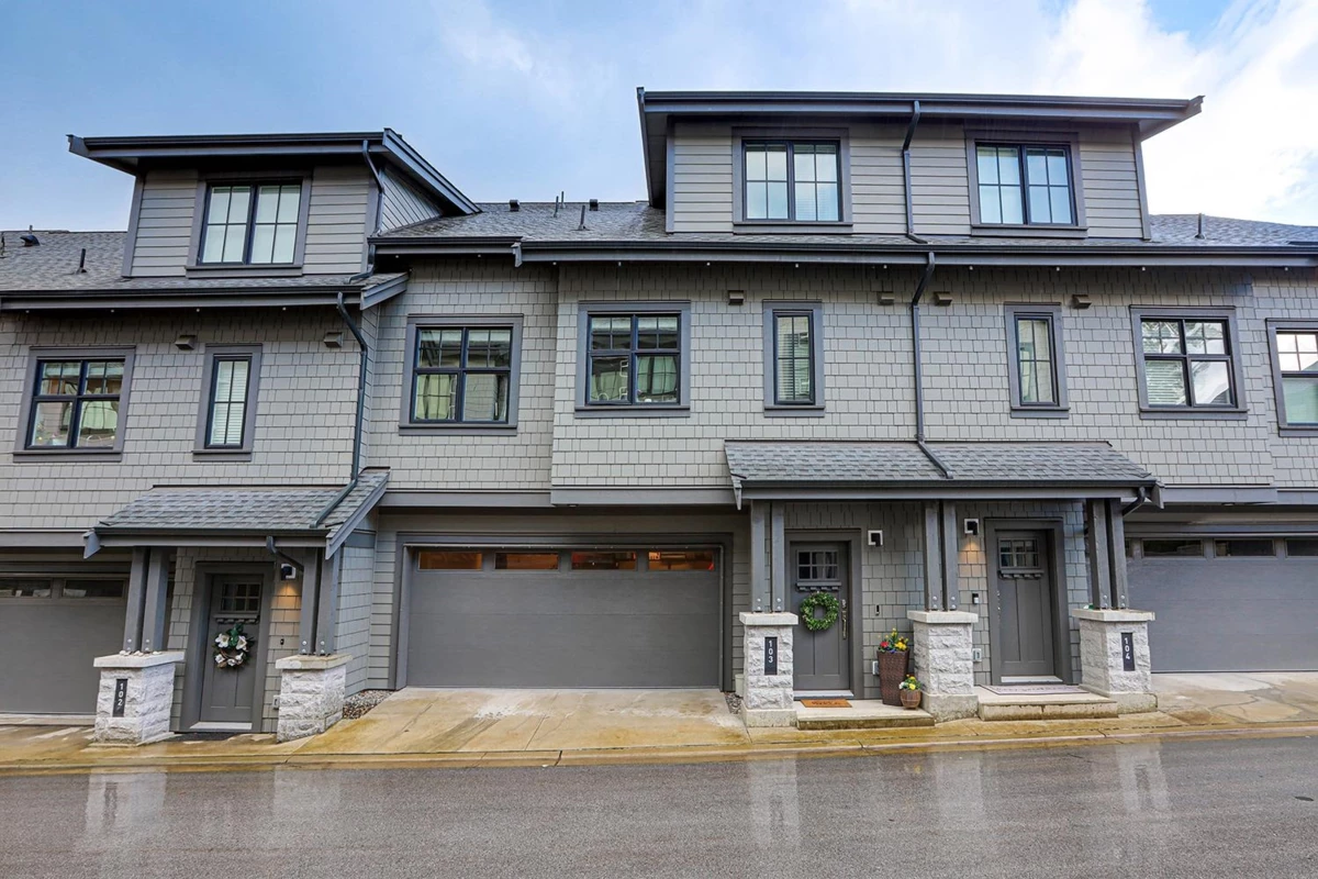 Exterior Rear Photo of 103 1290 Mitchell Street, Coquitlam, BC