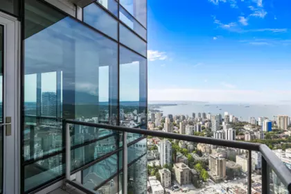 Aerial View of 5501 1128 W Georgia Street, Vancouver, BC