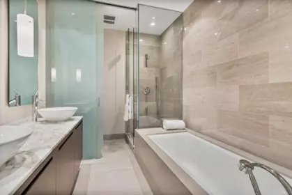 Powder Room Photo of 5501 1128 W Georgia Street, Vancouver, BC
