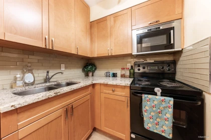 Kitchen Photo of 210 1545 E 2nd Avenue, Vancouver, BC