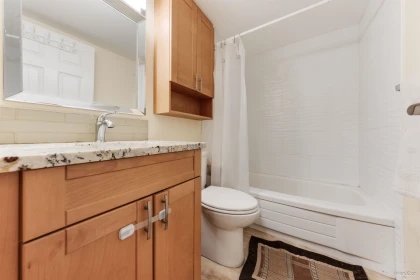 Primary Bathroom Photo of 210 1545 E 2nd Avenue, Vancouver, BC