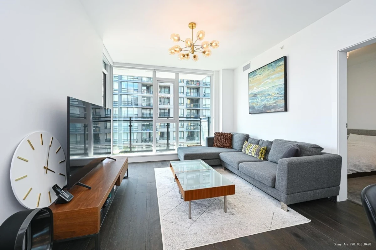 Living Room Photo of 701 3200 Corvette Way, Richmond, BC