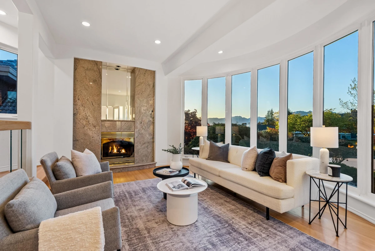 Living Room Photo of 5770 Charles Street, Burnaby, BC