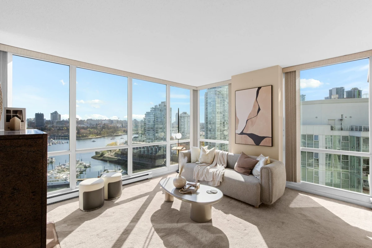 Family Room Photo of 1703 1077 Marinaside Crescent, Vancouver, BC