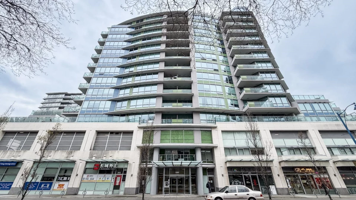 Exterior Rear Photo of 519 5599 Cooney Road, Richmond, BC