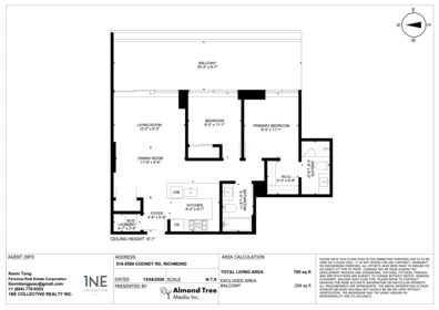 Office / Den Photo of 519 5599 Cooney Road, Richmond, BC