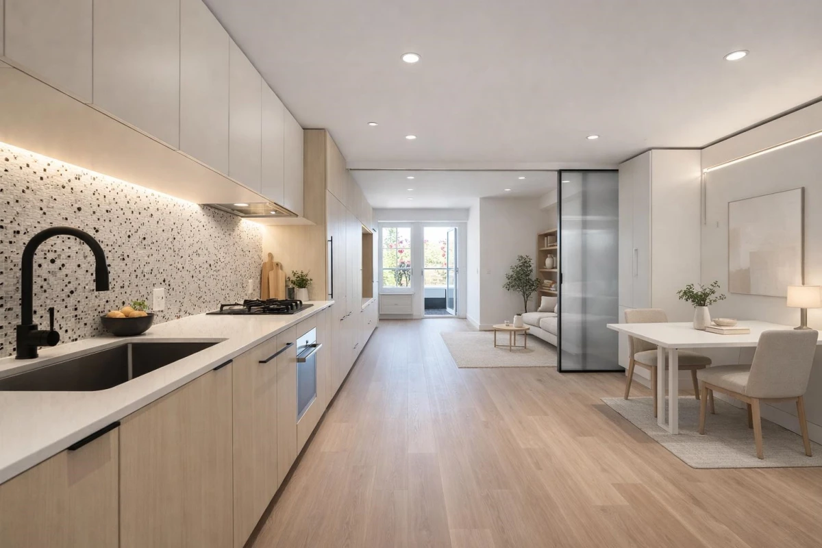Dining Area Photo of 422 2471 St George Street, Vancouver, BC