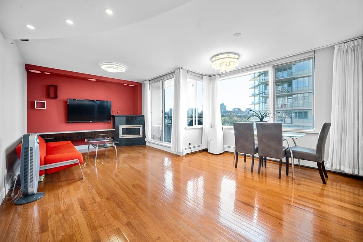 Family Room Photo of PH1003 1288 Marinaside Crescent, Vancouver, BC