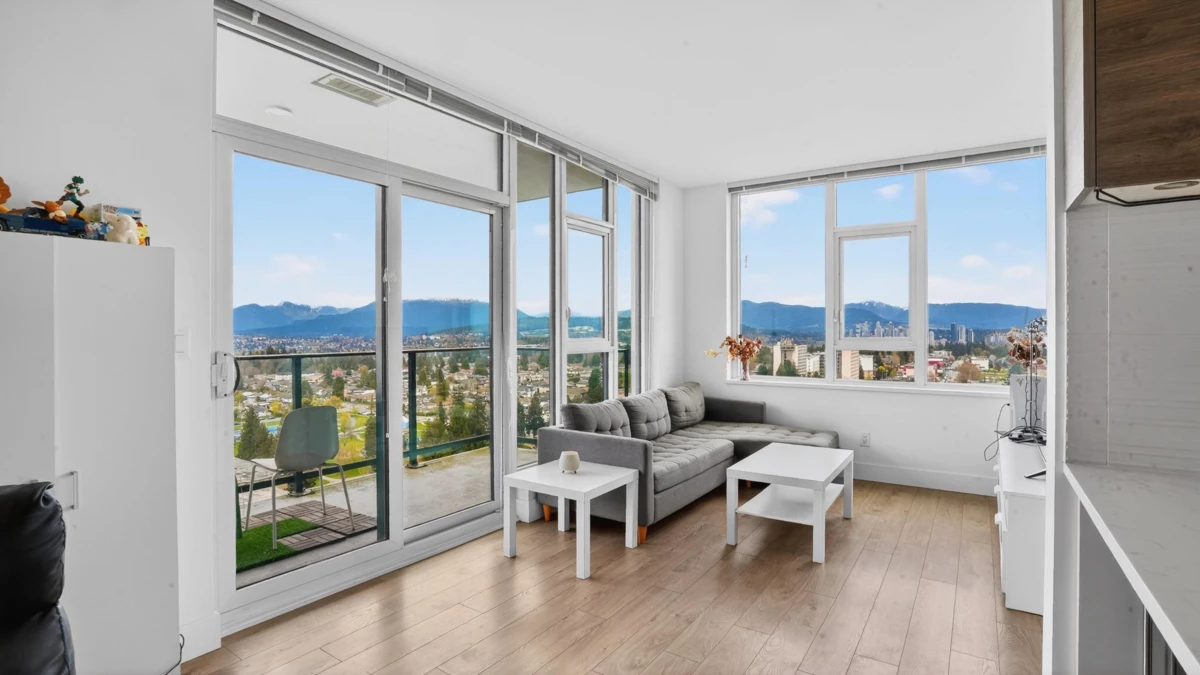 Living Room Photo of 2205 7303 Noble Lane, Burnaby, BC