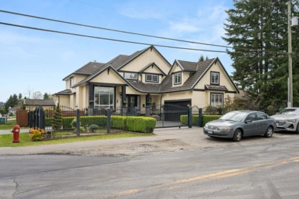 Aerial View of 14444 82a Avenue, Surrey, BC