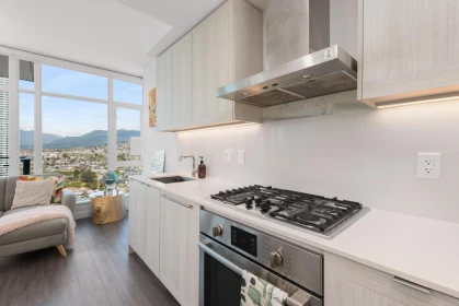 Kitchen Island Photo of 3506 2311 Beta Avenue, Burnaby, BC