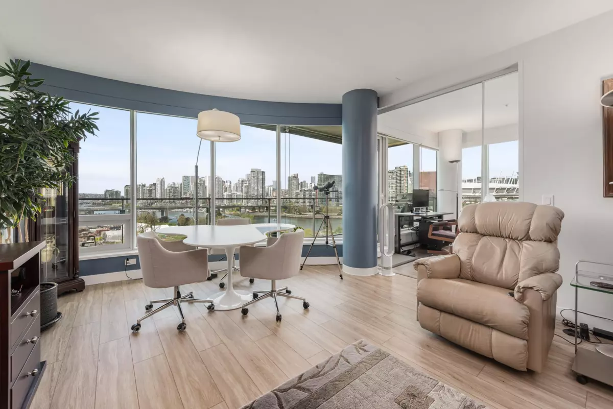 Living Room Photo of 1009 181 W 1st Avenue, Vancouver, BC