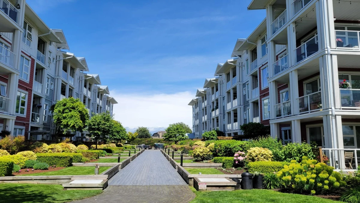 Exterior Rear Photo of 309 4500 Westwater Drive, Richmond, BC