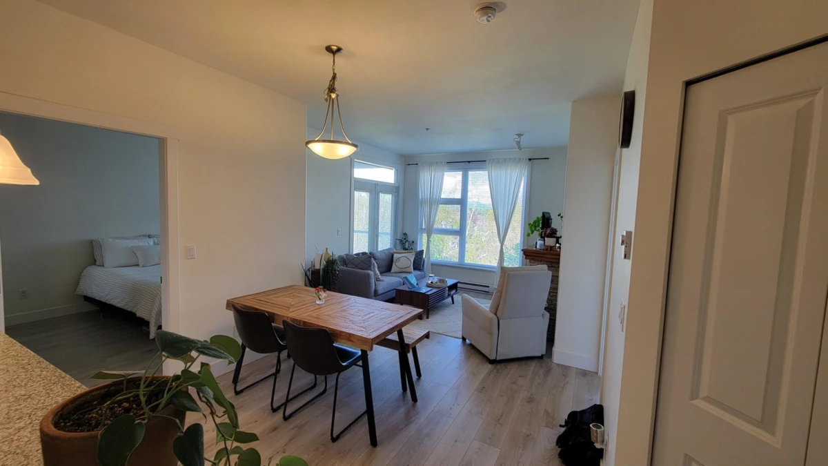 Living Room Photo of 309 4500 Westwater Drive, Richmond, BC