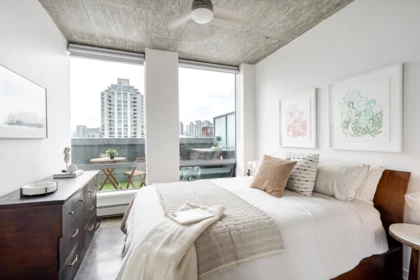 Bedroom 4 Photo of 804 919 Station Street, Vancouver, BC