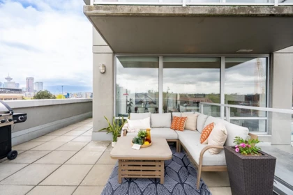 Outdoor Patio Photo of 804 919 Station Street, Vancouver, BC