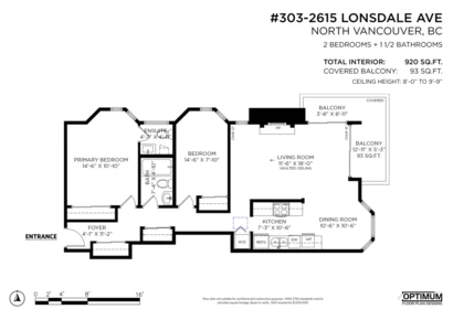 Basement Recreation Room Photo of 303 2615 Lonsdale Avenue, North Vancouver, BC