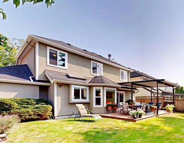 Aerial View of 4475 Dawn Place, Delta, BC