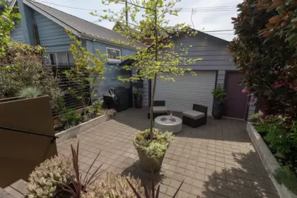 Aerial View of 838 E Pender Street, Vancouver, BC
