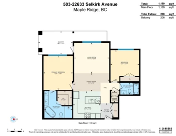 Hallway Photo of 503 22633 Selkirk Avenue, Maple Ridge, BC