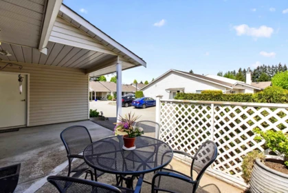 Outdoor Deck Photo of 4 19249 Hammond Road, Pitt Meadows, BC