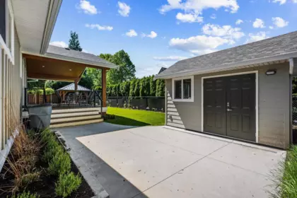 Aerial View of 7465 Laurel Place, Agassiz, BC