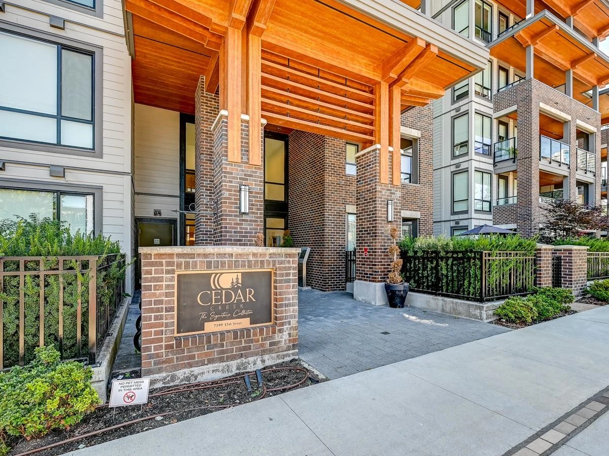 Exterior Rear Photo of 103 7599 15th Street, Burnaby, BC