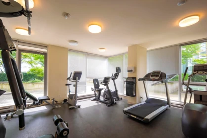 Basement Recreation Room Photo of 807 2978 Glen Drive, Coquitlam, BC