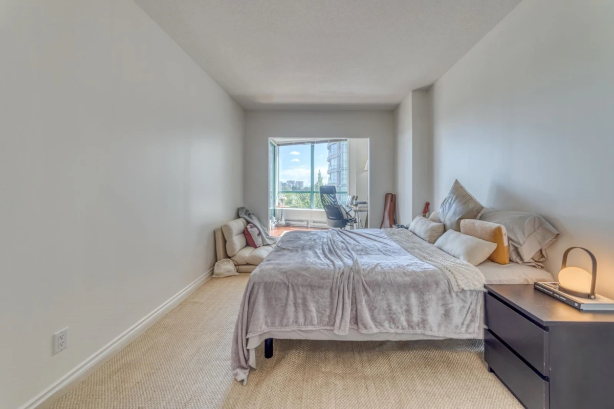Living Room Photo of 701 8851 Lansdowne Road, Richmond, BC