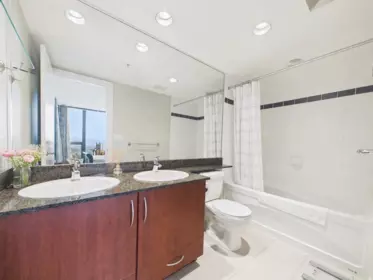 Guest Bathroom Photo of 2705 7108 Collier Street, Burnaby, BC