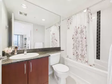Powder Room Photo of 2705 7108 Collier Street, Burnaby, BC