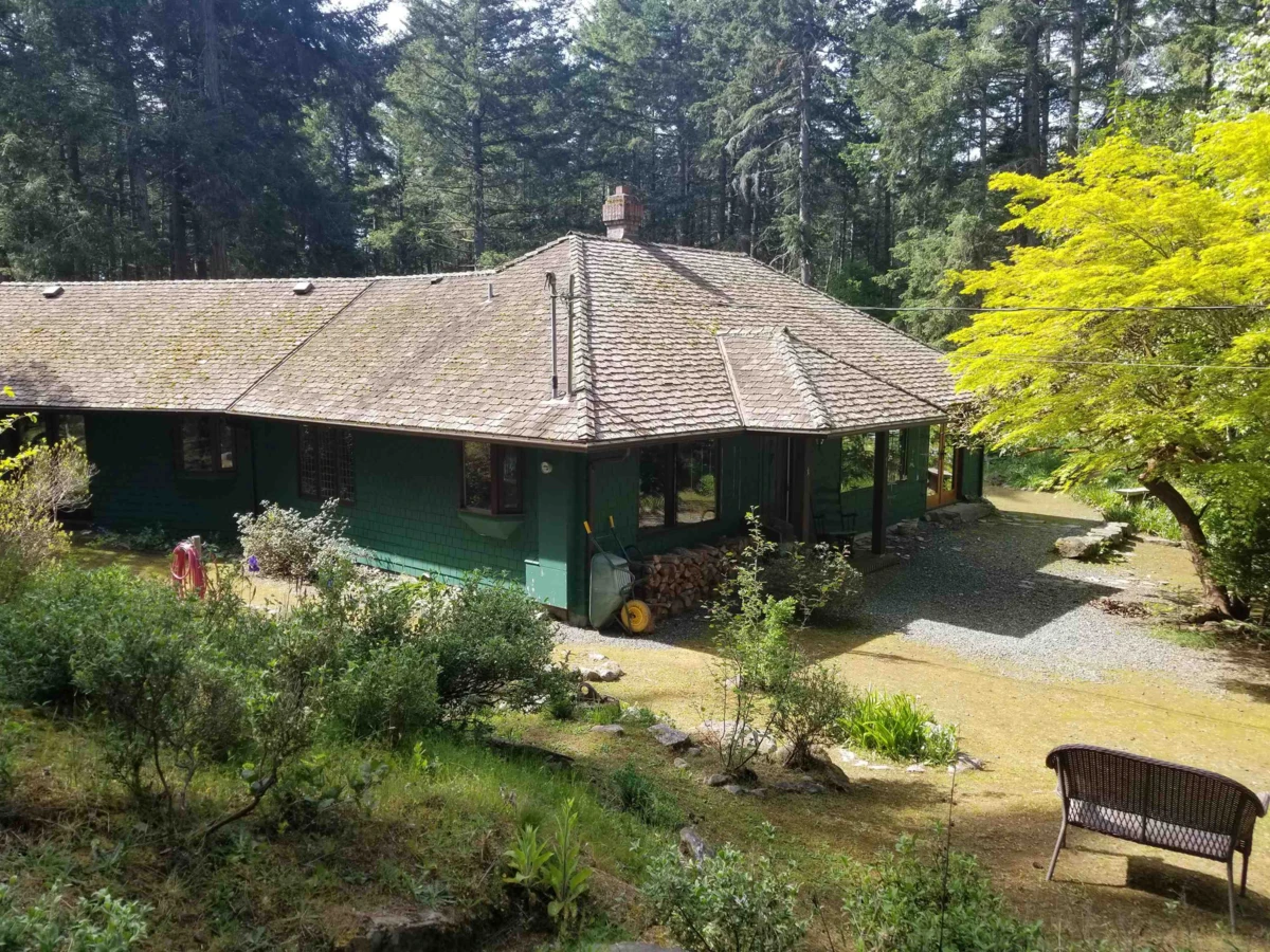 Exterior Rear Photo of 401 Shopland Road, Galiano Island, BC