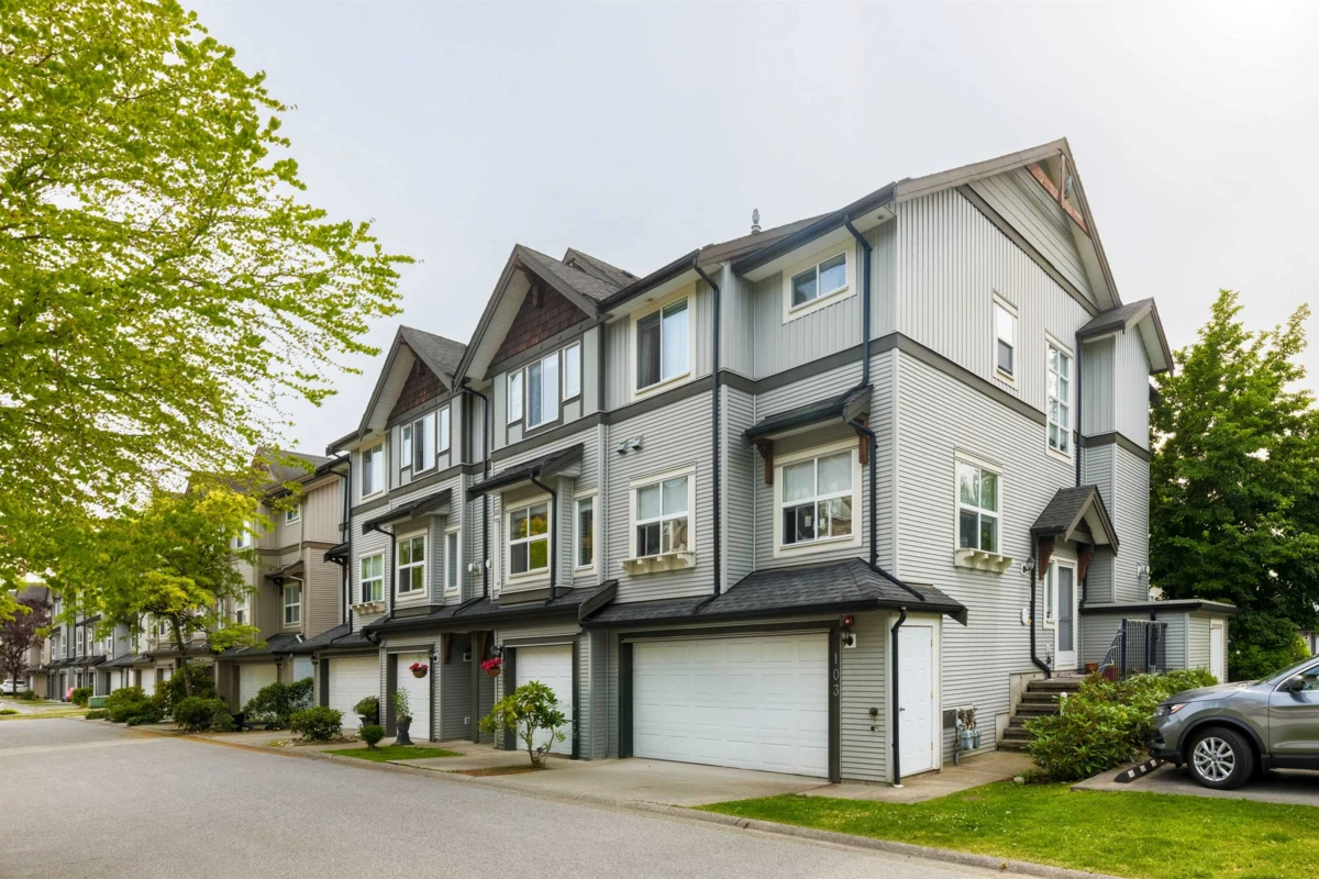 Exterior Rear Photo of 102 1055 Riverwood Gate, Port Coquitlam, BC