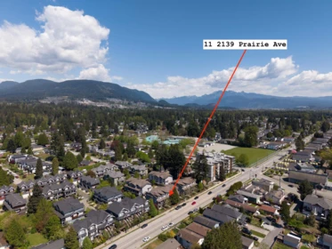 Backyard Photo of 11 2139 Prairie Avenue, Port Coquitlam, BC