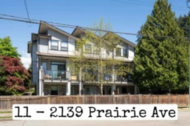 11 2139 Prairie Avenue, Port Coquitlam, BC