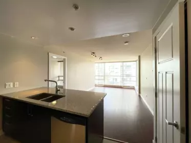 Kitchen Island Photo of 2607 2978 Glen Drive, Coquitlam, BC
