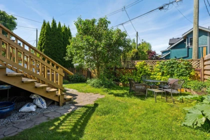 Aerial View of 2323 Graveley Street, Vancouver, BC