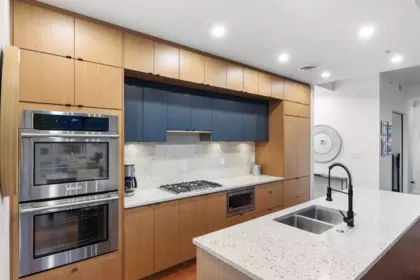 Kitchen Photo of 1503 1205 Howe Street, Vancouver, BC
