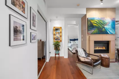 Primary Bedroom Photo of 1503 1205 Howe Street, Vancouver, BC